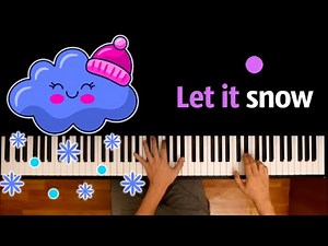 ❄️ 🌨️ Let It Snow! Let It Snow! Let It Snow! ● караоке | PIANO_KARAOKE ● ᴴᴰ + НОТЫ & MIDI