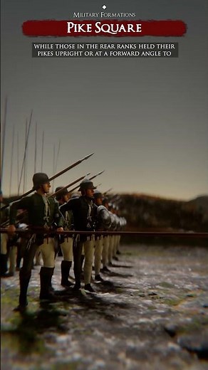 Pike Square Formation #pikesquare #pike #square #shorts #fyp #documentary #history #war #medieval