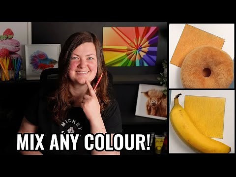 How to Mix ANY Colour with Colored Pencils | Easy Layering Technique
