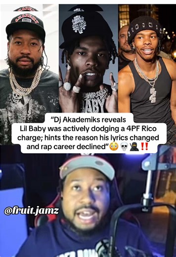 Akademiks reveals Lil Baby was actively dodging a 4PF Rico case; hints the reason why his lyrics changed, he disassociated with 4PF, and why his rap career has been on the decline. This came after Akademiks claimed Lil baby back door’d him sending his assistant KRich to attack (allegedly) #lilbaby #wham #4pf #akademiks #fyp