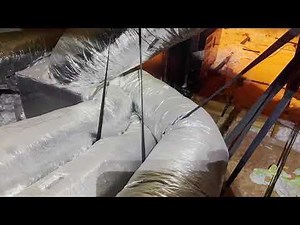 Pinched Flexible Duct Work in Attic. I'm having circulation issues to the master bedroom in my new home. Went up to check out HVAC ductwork and found some pinching. Is this a problem? If so, should I try fixing myself?