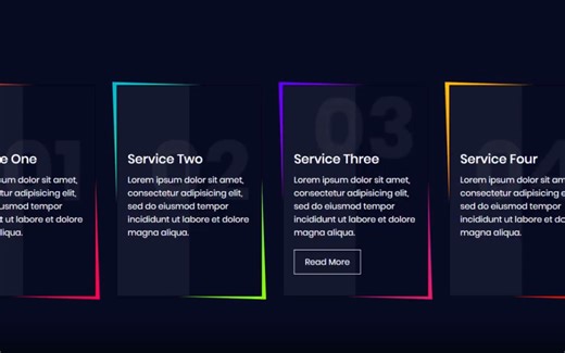 CSS酷炫盒子效果-转自Online Tutorials