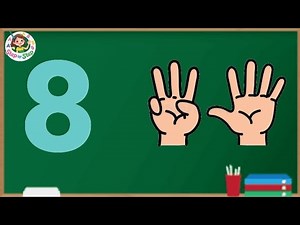 Teaching the number 8 to children | Explanation of Number 8 and how to write it