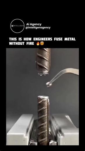 Ai Agency | Engineers can fuse metal without a single flame by using a technology called friction welding, one of the coolest breakthroughs in modern... | Instagram
