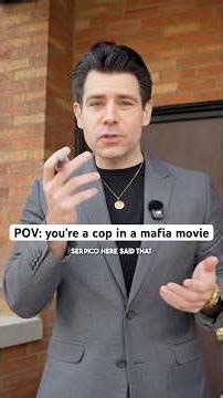 POV: you’re a cop in a mafia movie #shorts #italian #mafia