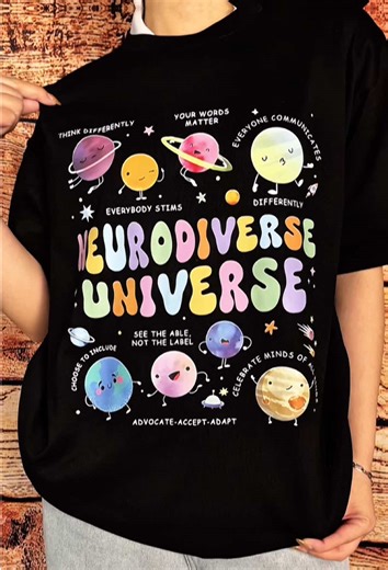 Neurodiverse Universe Shirt#neurodiverse #autism #autismawareness #autismmomlife #momlife