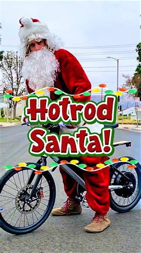 Santa’s New Hotrod E-bike: Merry Christmas from HPC! 🎄#ebike #emtb #santa #merrychristmas