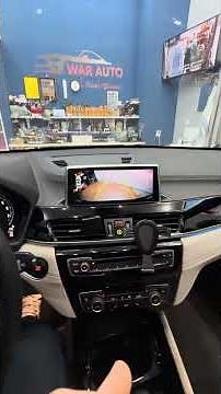 Conectivitate Apple Carplay / Android Auto wireless camera de parcare marsarier BMW X1 WAR Auto Navi