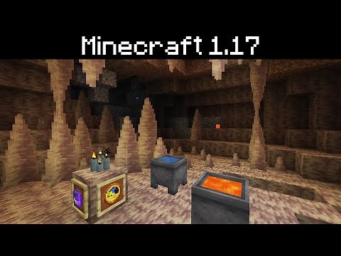 Minecraft 1.17 - Dripstone (Stalagmites and Stalactites), Bundle Changes