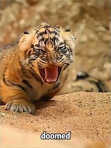 The Tiger Mother’s Silent Gamble to Save Her Cubs. #wildlife