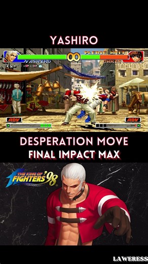 YASHIRO Final Impact MAX KOF 98 #kof98 #retrogaming