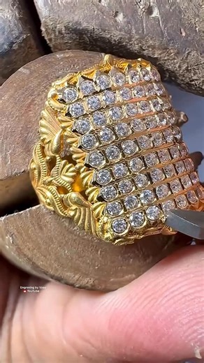 VASU achary on Instagram: "Stone setting Making Ring . . . #jewelry #rings #czjewelry #handmade #vairal"