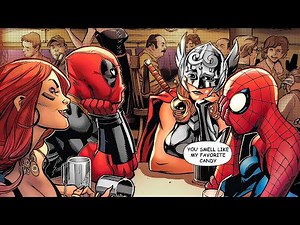 Deadpool & Spider-Man Double Date!