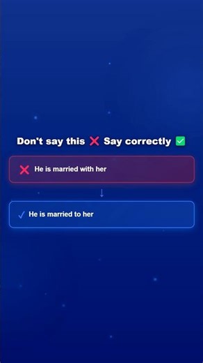 ❌ Common English mistake✅ Learn correct English sentence #shorts