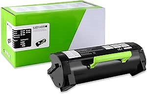Upgraded 521H Toner 52D1H00 Toner Cartridge Compatible with lexmark MS810 MS810n MS810dn MS811 MS811n MS811dn MS812 MS812dn MS812de MS710 MS710n MS711 MS711dn Printer（25,000 Yield, 1PK Black）
