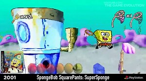 SpongeBob SquarePants PlayStation Evolution PS1 - PS5
