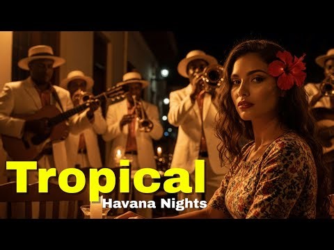 💃 Tropical Havana Nights | Old Havana Guitar & Romantic Vintage Vibes