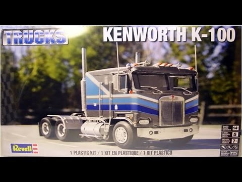 How to Build the Kenworth K-100 1:25 Scale Revell Model Kit #85-2513 Review
