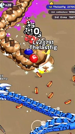 Snake Clash VIP Gameplay 36 #games #viralshorts #viralgaming