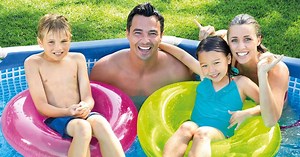 This above-ground pool at Amazon is on sale for only $80, and shoppers say it's their 'best summer purchase'