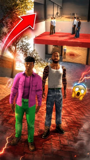 Franklin Spent the Night in a Haunted House… Then a Stranger Appeared 😱👻 | Horror Story #shorts