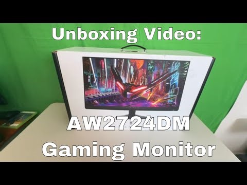 Unboxing Video: Alienware AW2724DM - What's Inside?