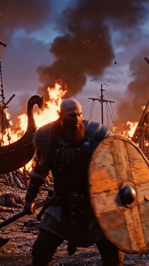 Viking village attack #viral #shortvideos #facts