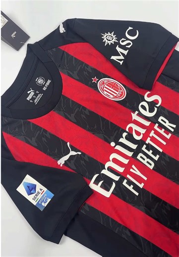 2025/26 AC Milan Home Jerseys Overview