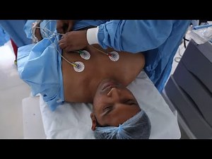 Man going under General Anesthesia
