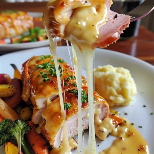 Cordon bleu fait maison croustillant garni de cheddar fondant et de jambon Ingrédients : 4 escalopes de poulet. 4 tranches de jambon. 8 tranches de cheddar. .... 𝐋𝐚 𝐫𝐞𝐜𝐞𝐭𝐭𝐞 𝐜𝐨𝐦𝐩𝐥è𝐭𝐞 👇👇👇 | Recettes faciles