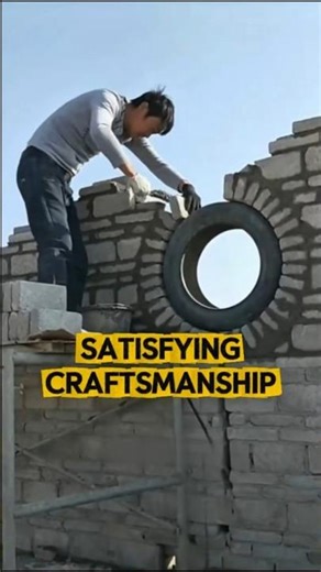 Satisfying Construction Skills: How Builders Create Perfect Walls