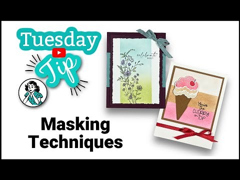 Masking Technique: 3 Easy Ways To Make Card Backgrounds