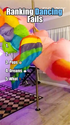 Ranking Dancing Fails! #Ranking #Funny #Shorts