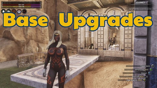 Conan Exiles Naked base upgrades Busty boobs Breast expansion huge tits pussy