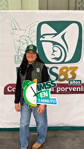 🕐 IMSS en un minuto Resumen semanal de actividades y noticias, directo a tu feed. 📲 | IMSS