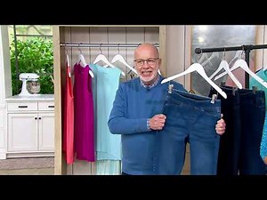 Denim & Co. Perfect Flex Pull-On Jeggings on QVC