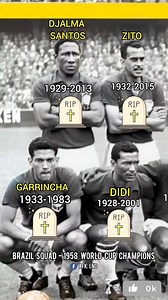 86K views · 327 reactions | Brazil Squad - 1958 World Cup Champions. #worldcup #football #pele #champions #fblifestyle | Afk Lnd | Facebook