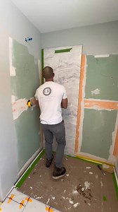 How to install stone composite shower pan and panels. #remodel #construction #homerenovation #bathroom #howto #tools #DIY #carpentry #construction #homeremodeling #hgtv | CR CarpentryRemodeling42