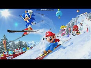 Main Menu and Winter Games - Mario & Sonic at the Olympic Winter Games (Wii) (OST)