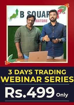 3 Days Trading Webinar Series Rs.499 Only | Join Today & Start Your Trading Journey with Us