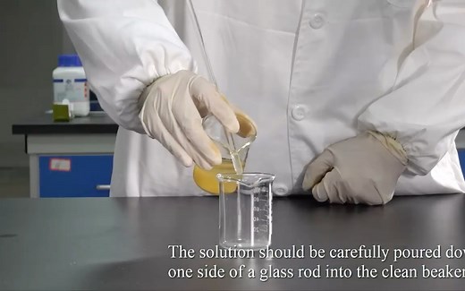 Decantation-倾析法（全英文无机化学实验视频）