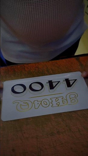 Number Plate Demo Design 😍🔥 | Unique Bike Modification | #Shorts