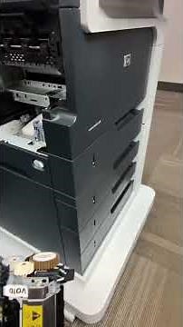 How to replace Fuser on an HP Laser Jet M4555 MFP #HP #LaserJet #fuser #printer #M4555 #HPM4555MFP