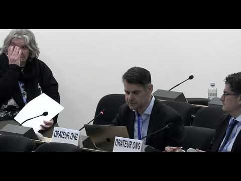 Paulo Lugon on Caste & Descent-Based Discrimination at #HRC61 | Global Forum of CDWD