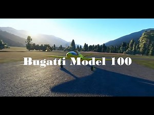 FIRST LOOK Bugatti Model EB-100P Microsoft Flight Simulator from RedWing Simulation Quick Review