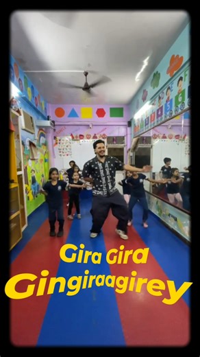 Giri Giri Gingiraagirey Trend with my students 🌻#dance #youtubeshorts #viral #giragiragingiraagirey