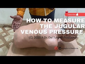 How To Measure The JVP : OSCE Guide