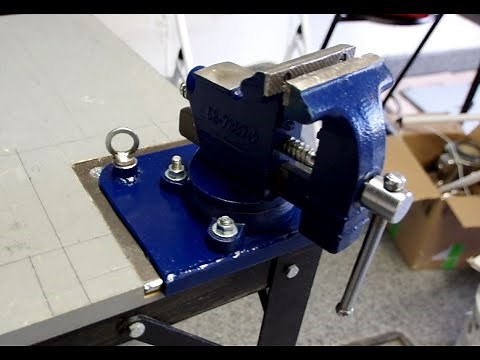 Quick Removable Bench Vise Mounting System