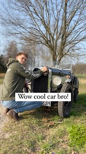 Wow cool car bro 🏁 #prewarcar #vintagecar #classiccar | Jonny's Garage