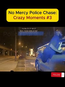No Mercy Police Chase: Crazy Moments #3 | Police Pursuits USA